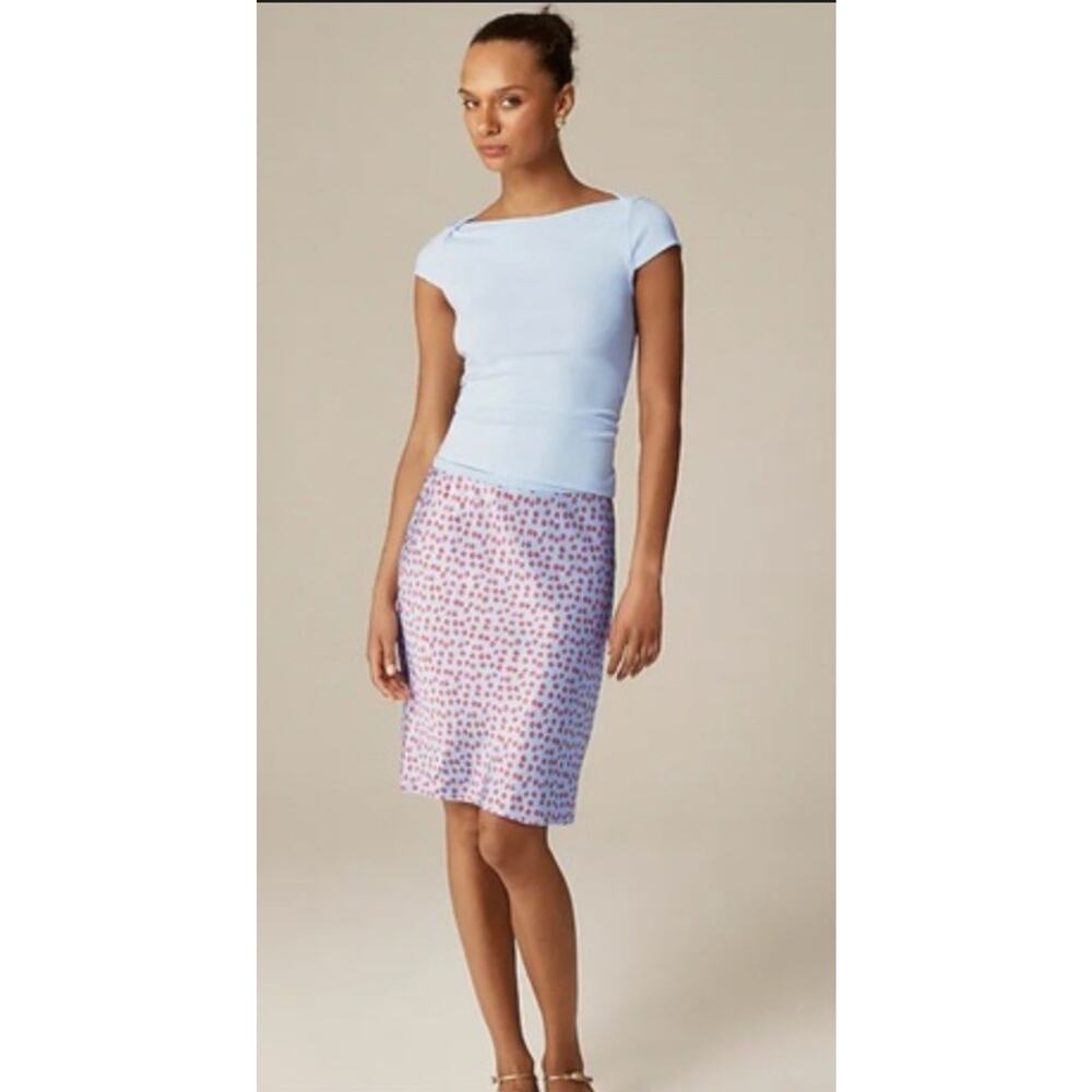 NEW J.Crew Gwen Short Slip Skirt In Summer fields Print Sz. XXSP NWT